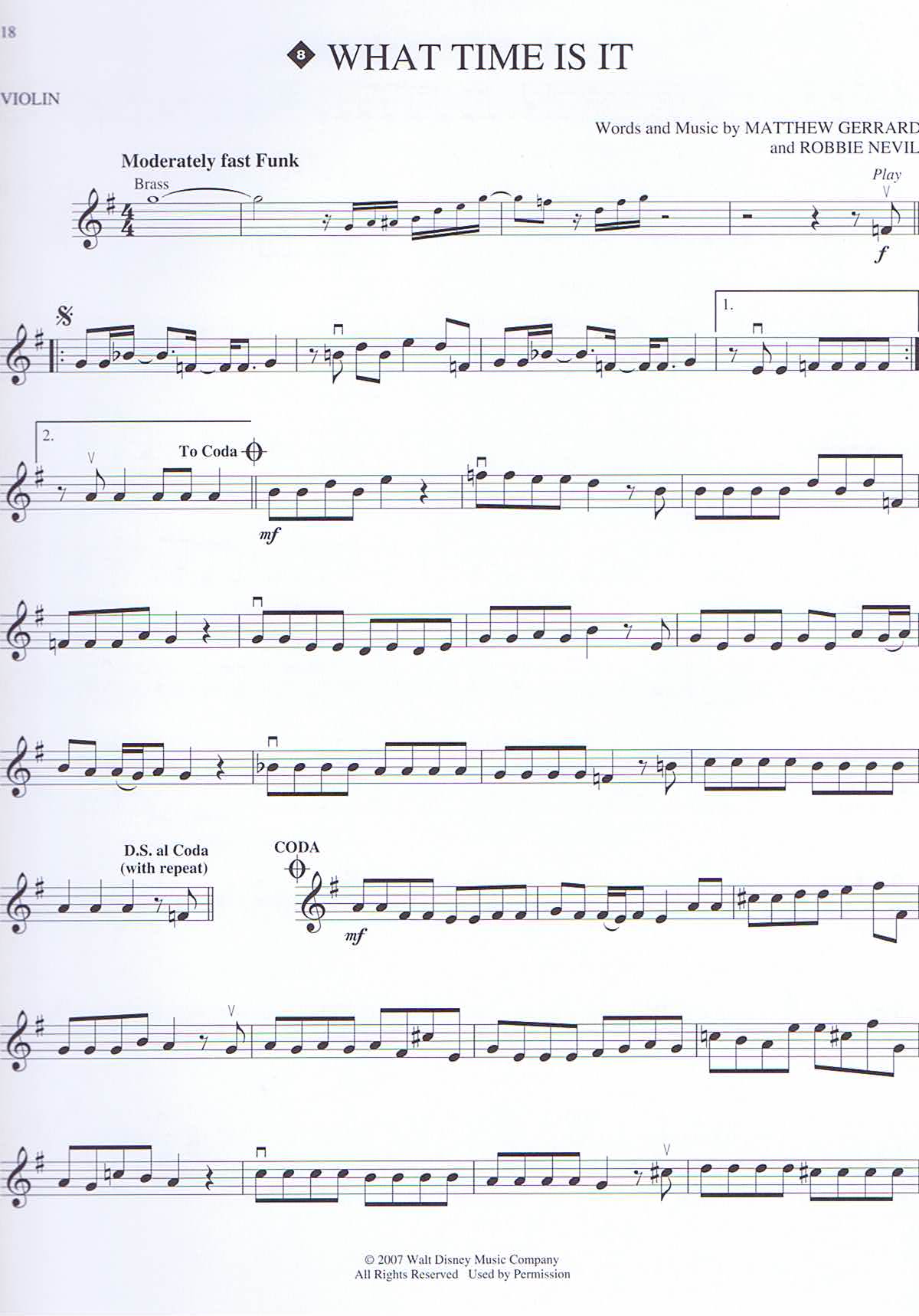 High School Musical, Playalong för violin - 4