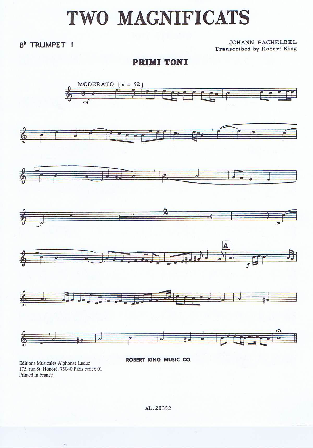 Johann Pachelbel - Two Magnificats - 4