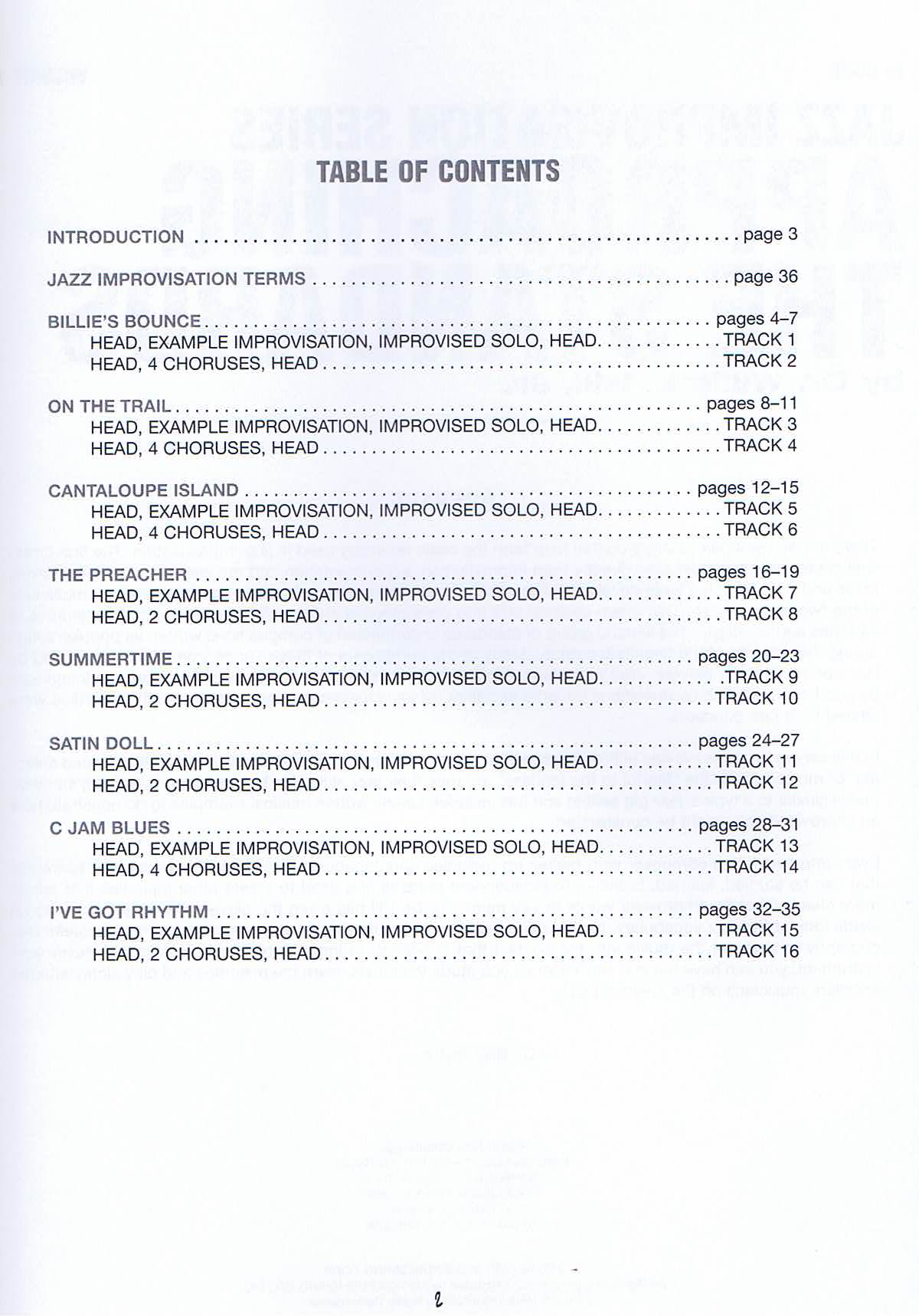Approaching the standards, Vol 1, Trumpet, Tenorsax, Bb - 2