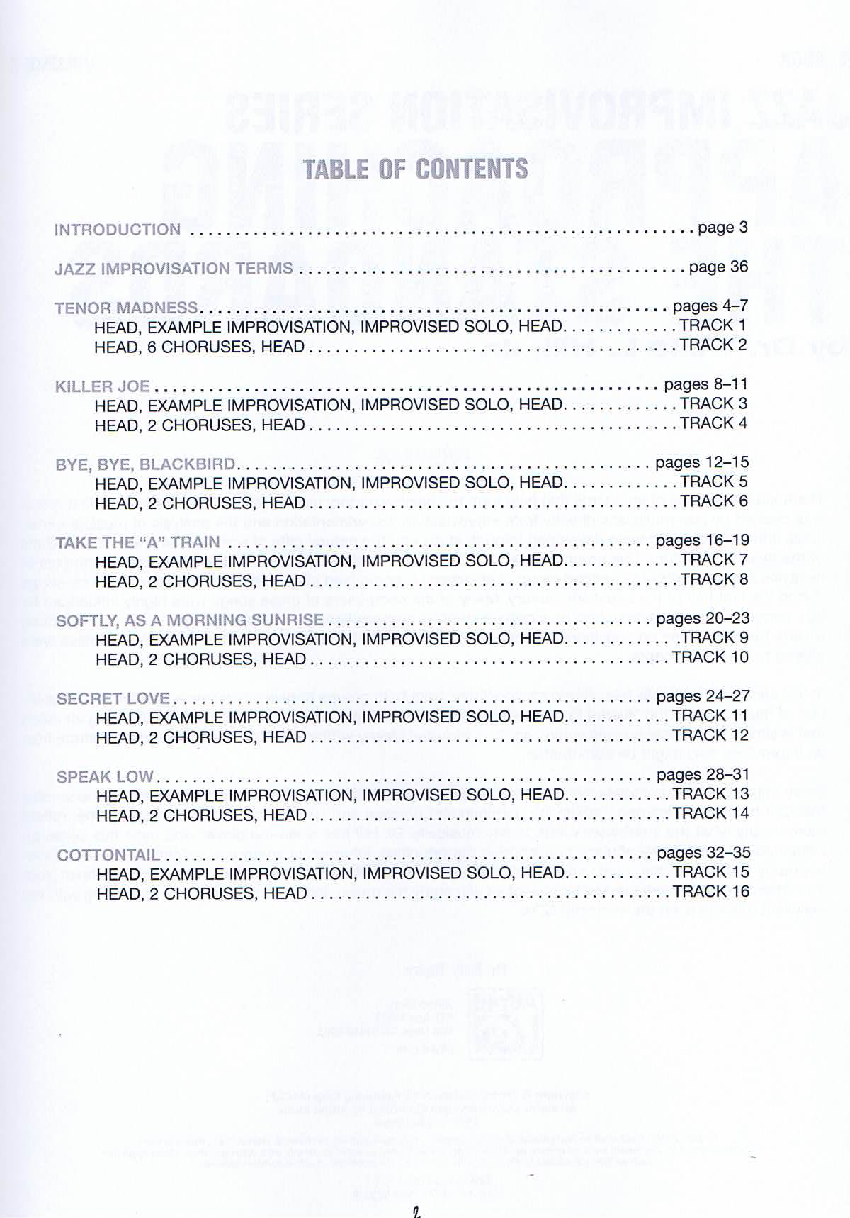 Approaching the standards, Vol 3, Altsax, Eb - 2