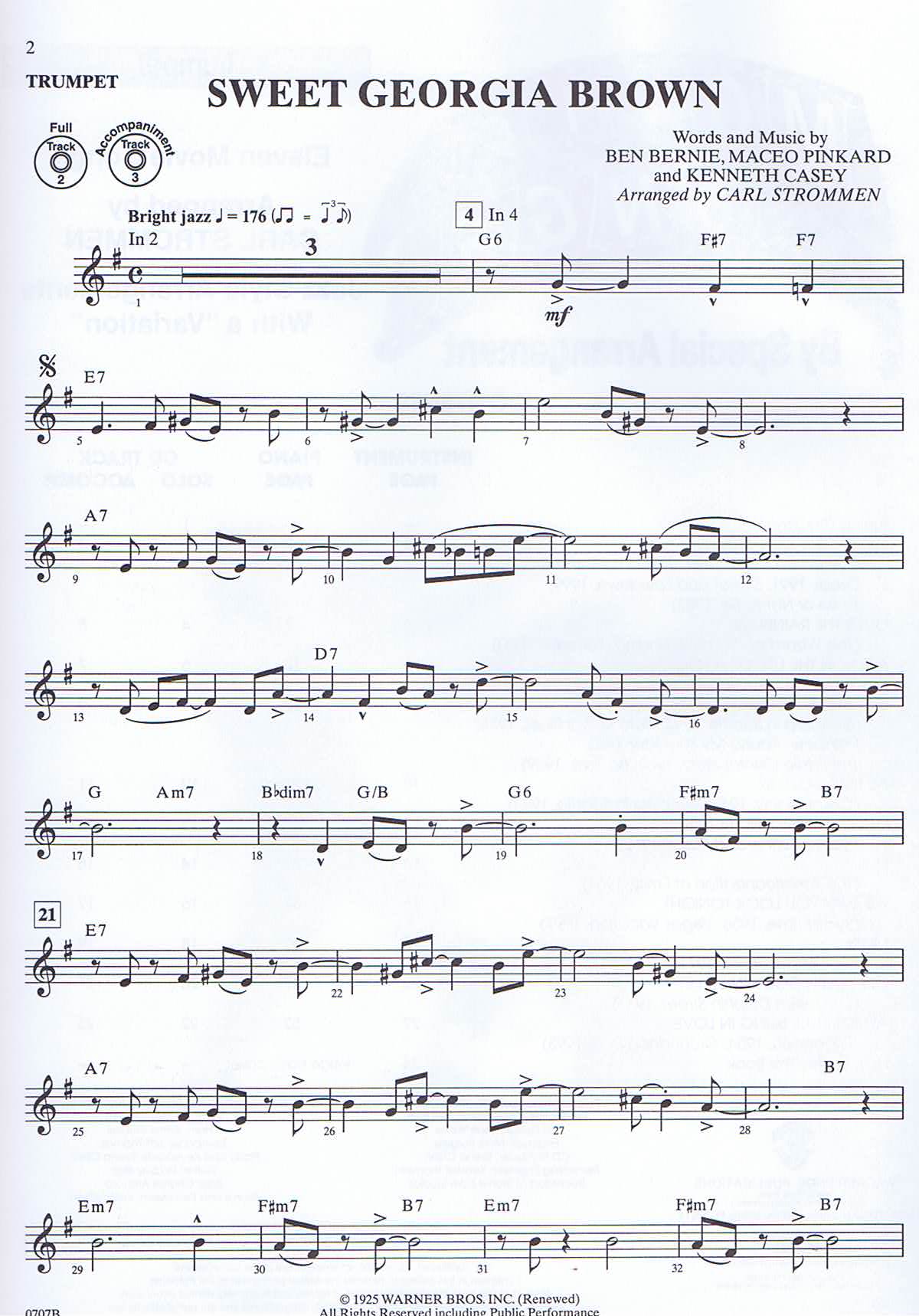 Movie Songs, by special arrangement - 3