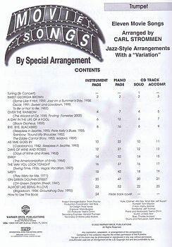 Movie Songs, by special arrangement