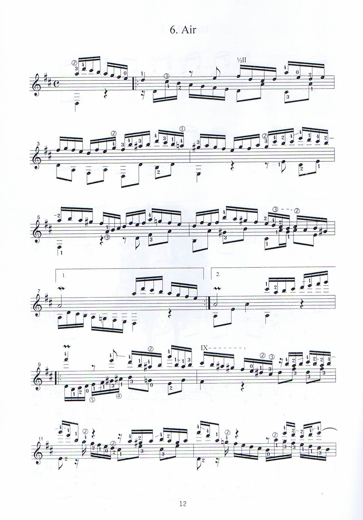 Bach - French Suite nr 4 - 3