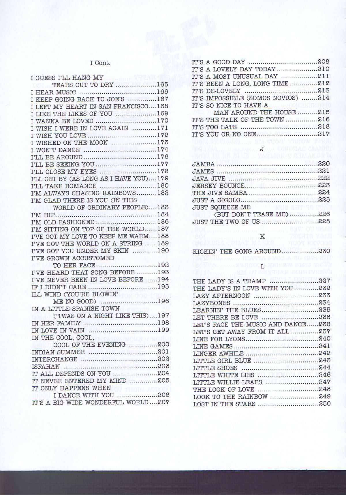 The Real Book - Volume 3, Eb - 4