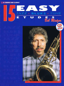 15 Easy Jazz, Blues & Funk Etudes - Bb