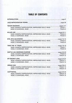 Approaching the standards, Vol 3, Trumpet, Tenorsax, Bb