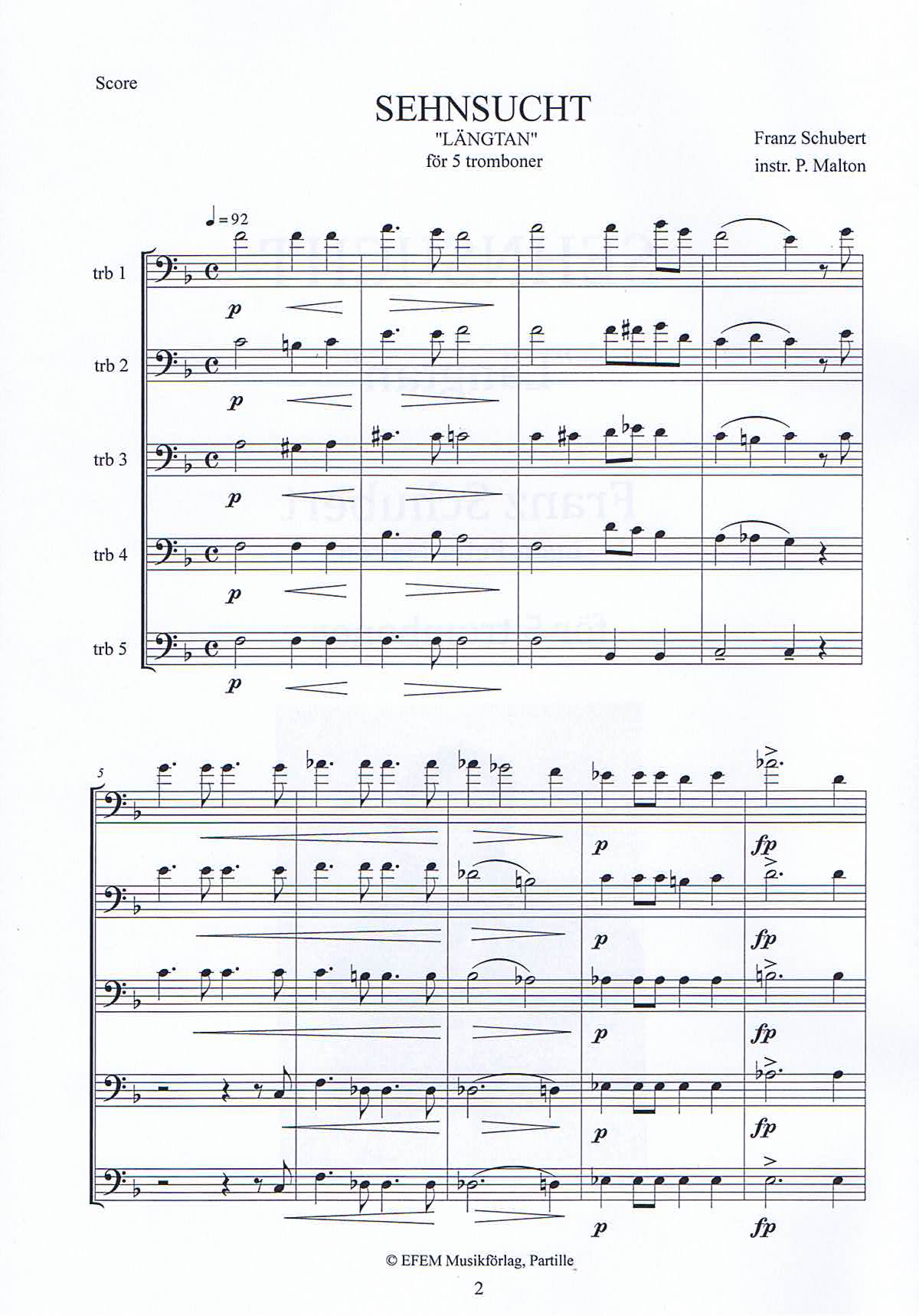 Franz Schubert - Sehnsucht - 2