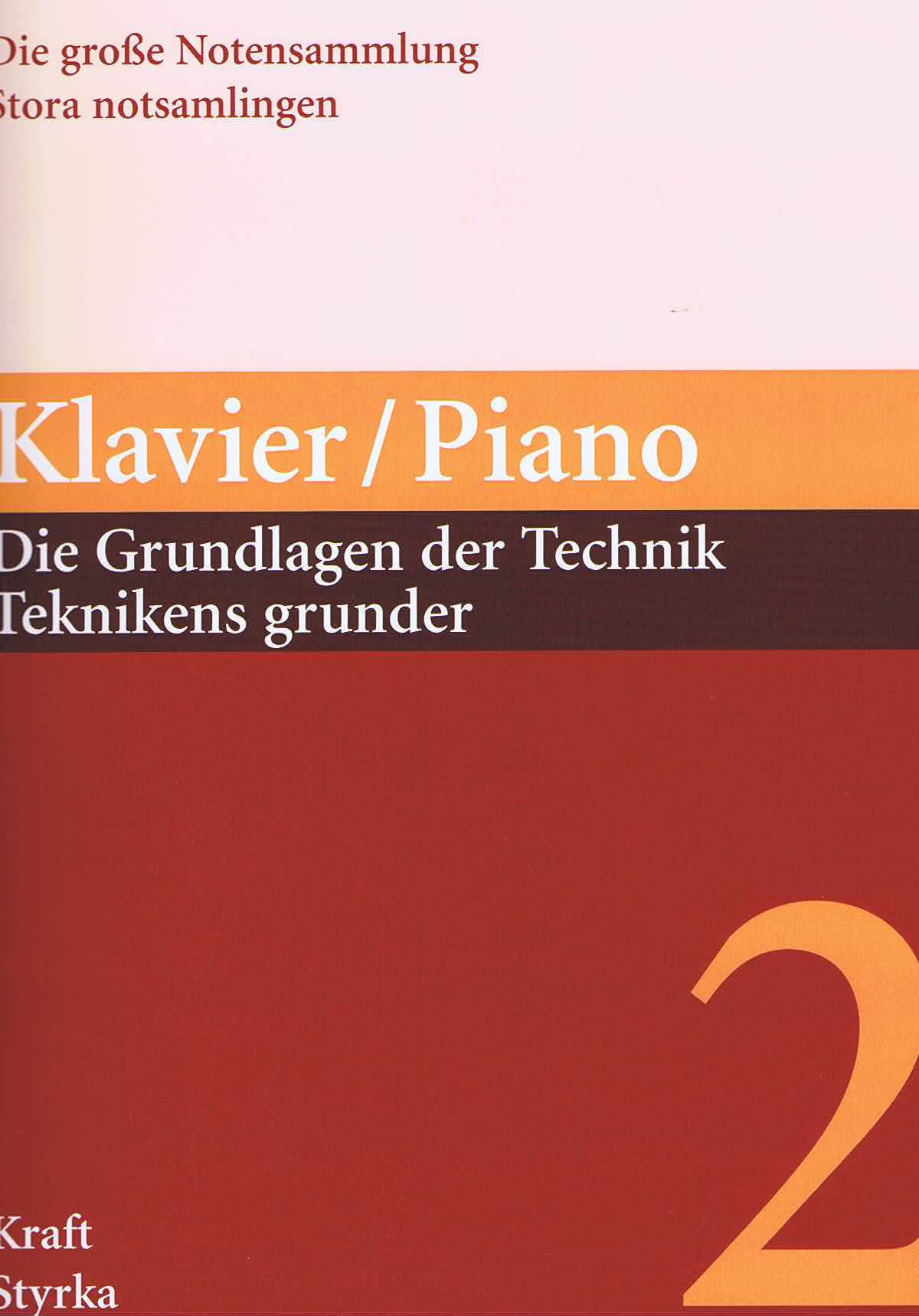 Piano Teknikens grunder, del 1 - snabbhet, del 2 - styrka - 10