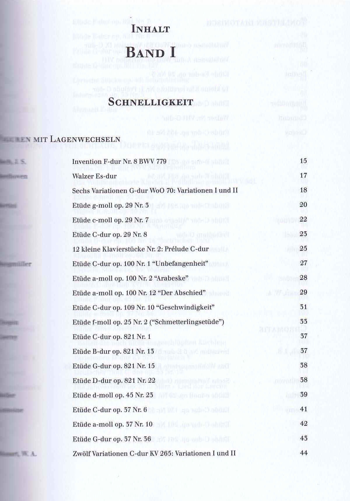 Piano Teknikens grunder, del 1 - snabbhet, del 2 - styrka - 3