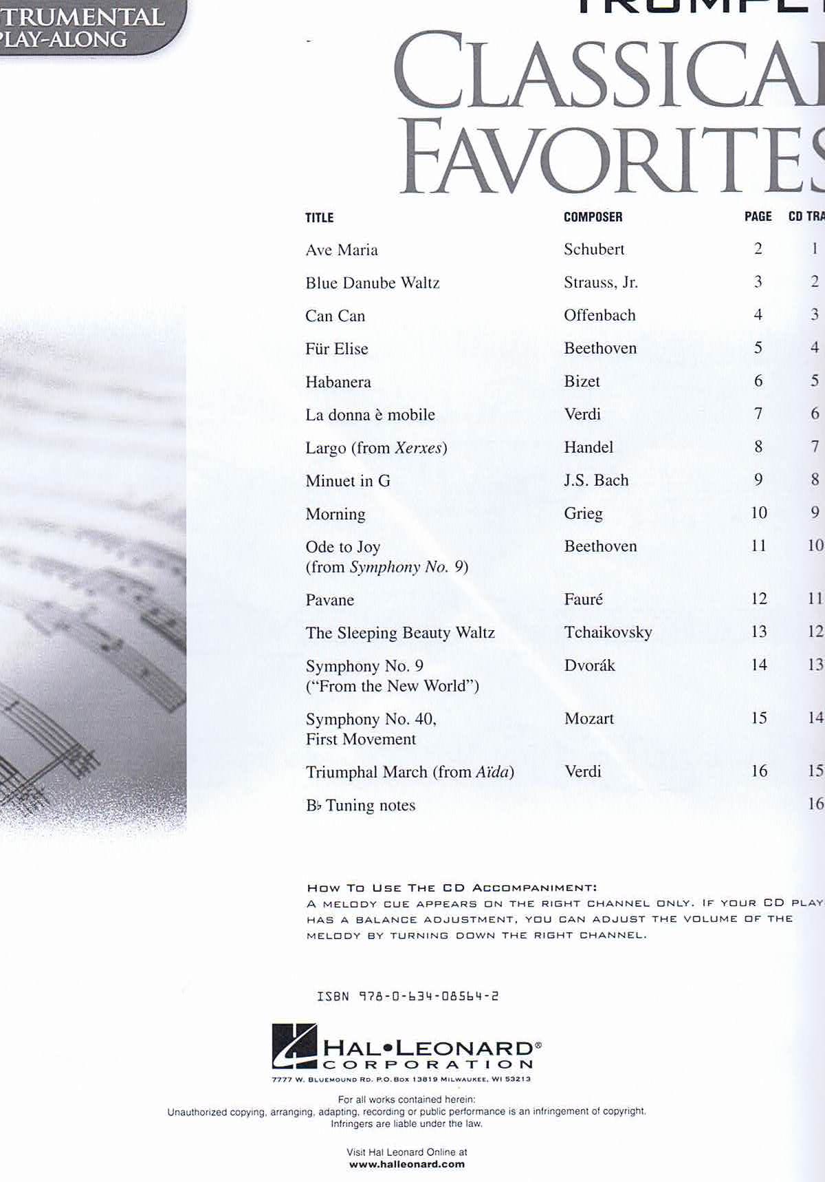 Classical Favorites, trumpet - 2