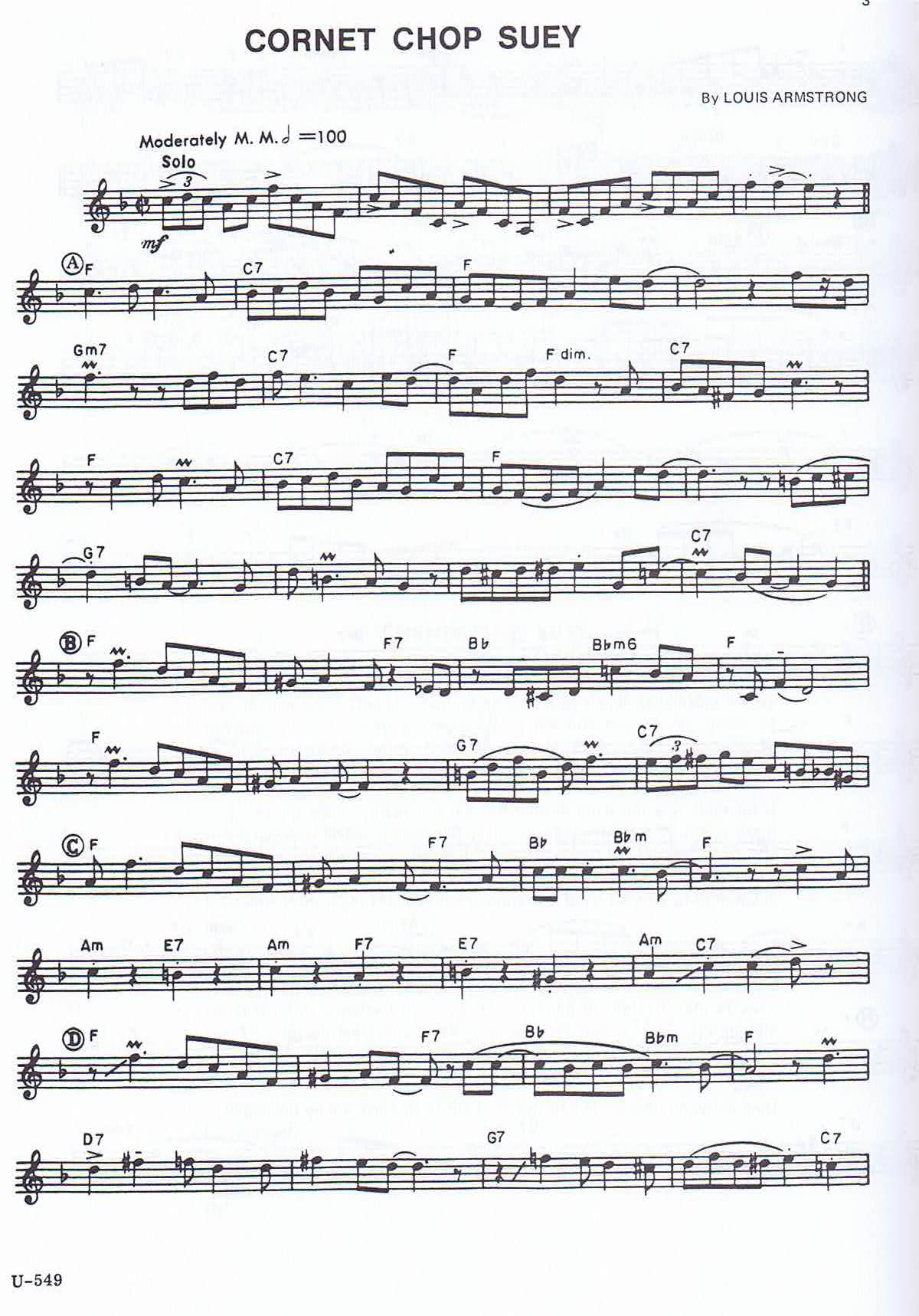 Louis Armstrong, A Jazz Master - 3