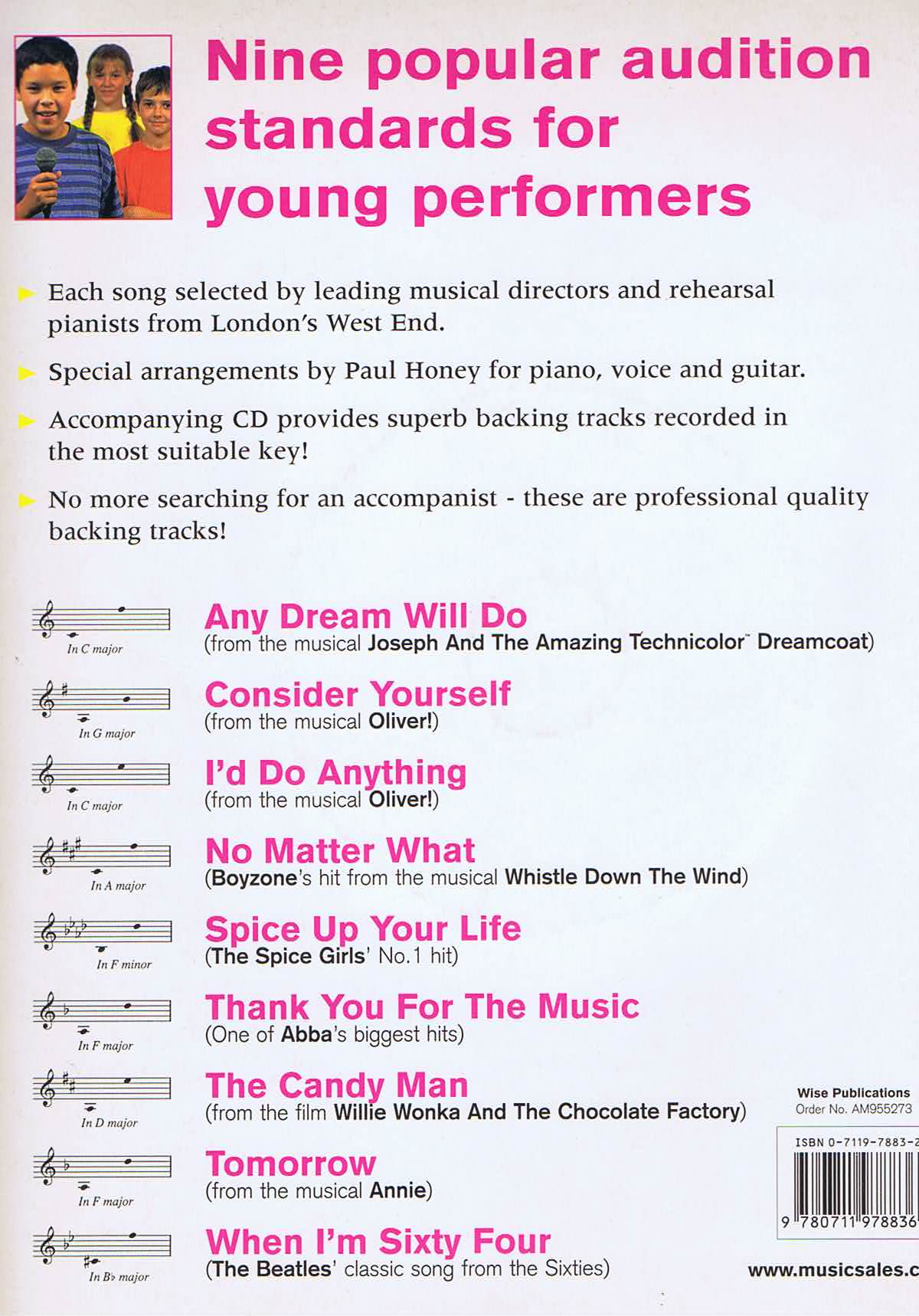Audition songs for kids - 2