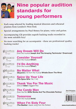 Audition songs for kids