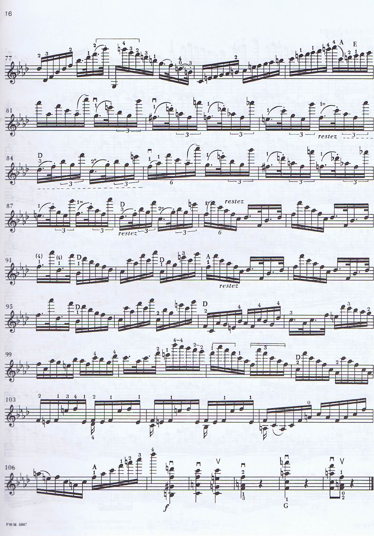 A Selection of Virtuoso Etudes - 4
