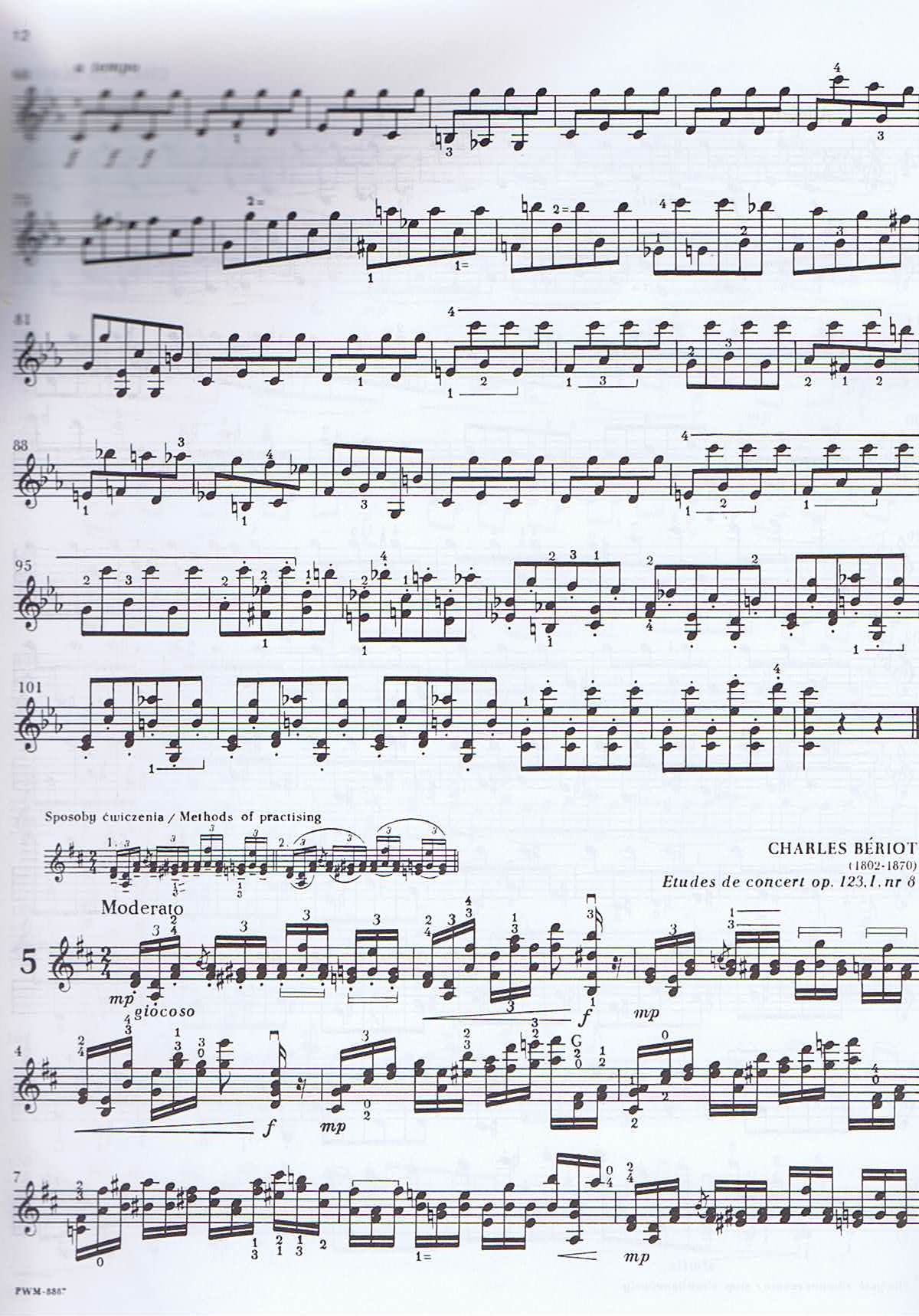A Selection of Virtuoso Etudes - 3