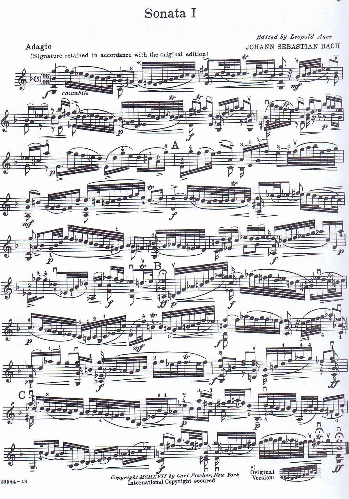 Bach - Six Sonatas - 3