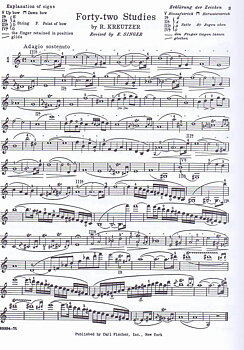 Kreutzer, Forty-two Studies