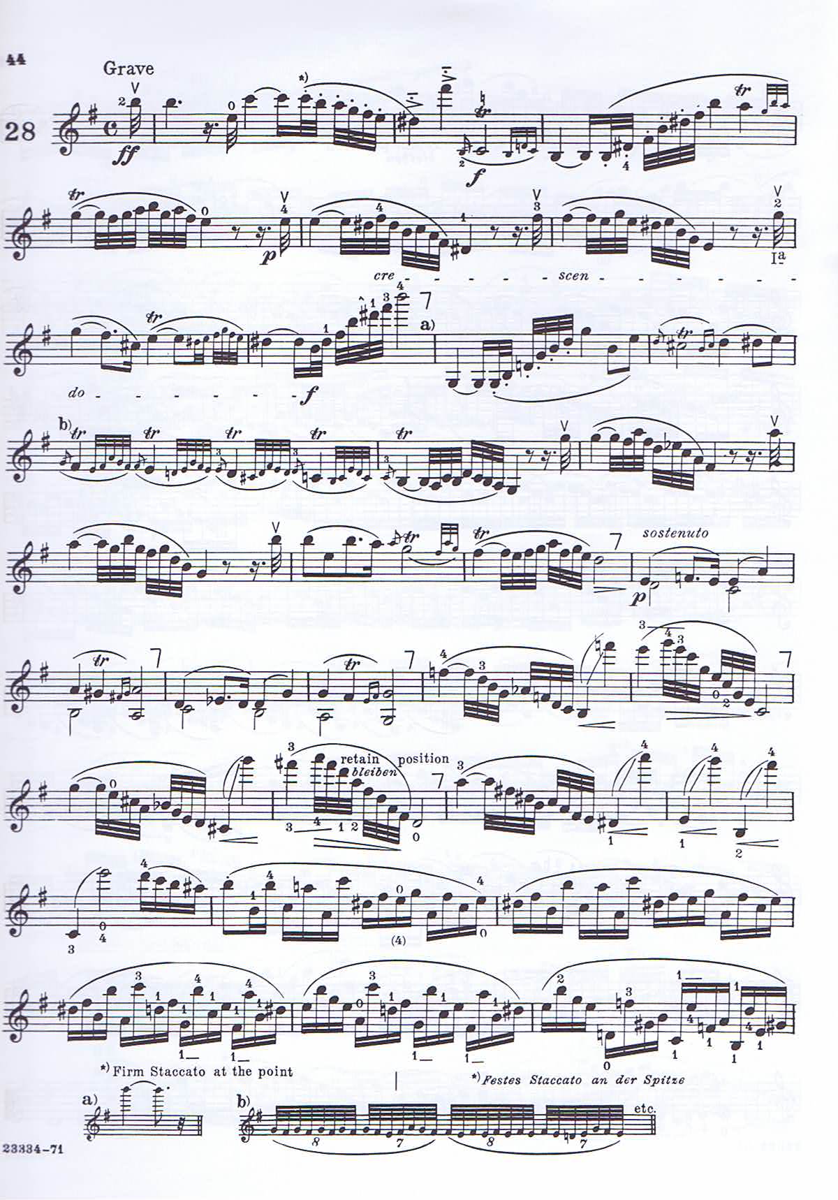 Kreutzer, Forty-two Studies - 3