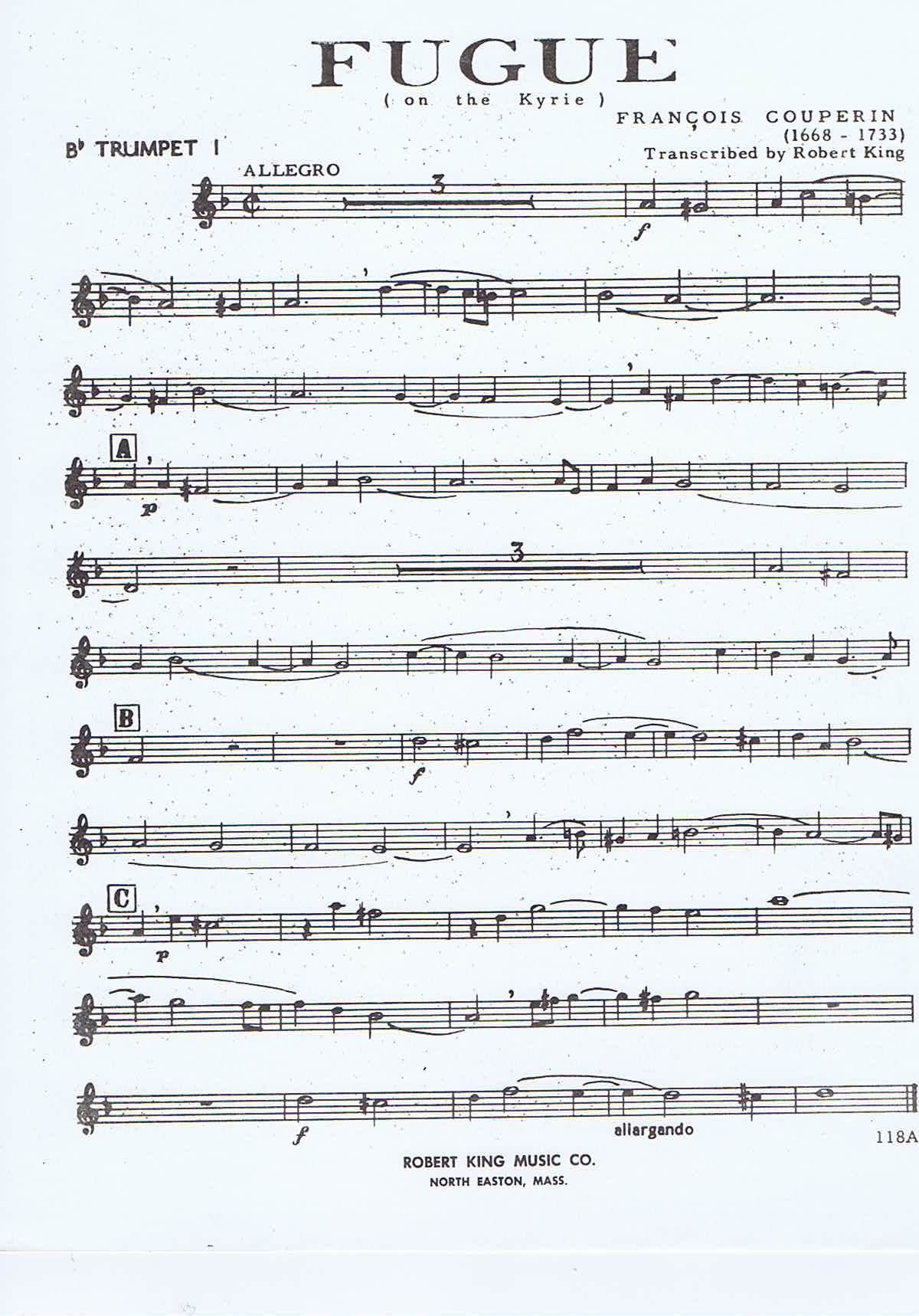 Francois Couperin - Fugue - 3