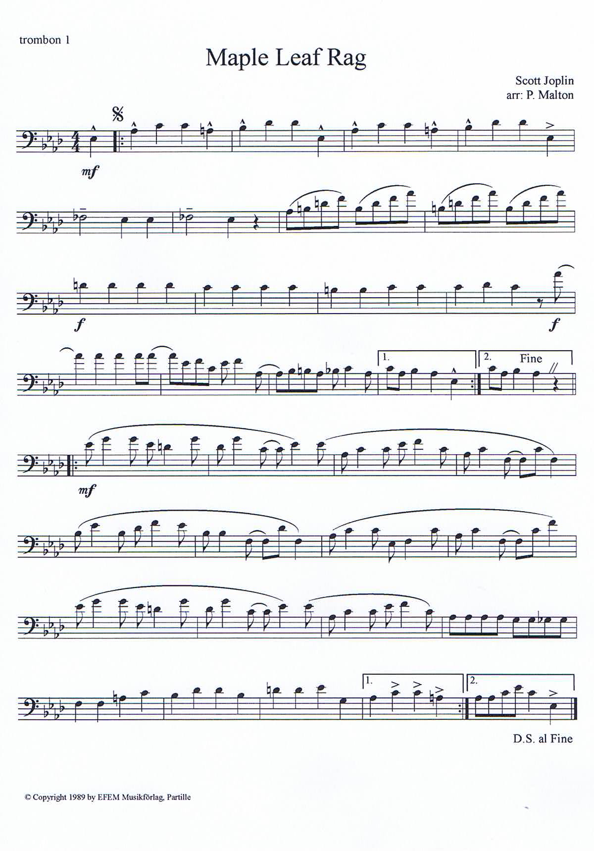 Maple Leaf Rag - 3