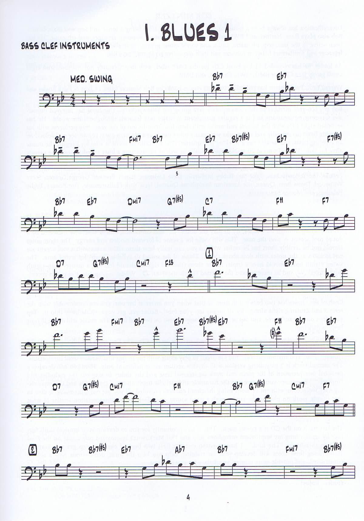 15 Easy Jazz Blues Funk Etudes - 3
