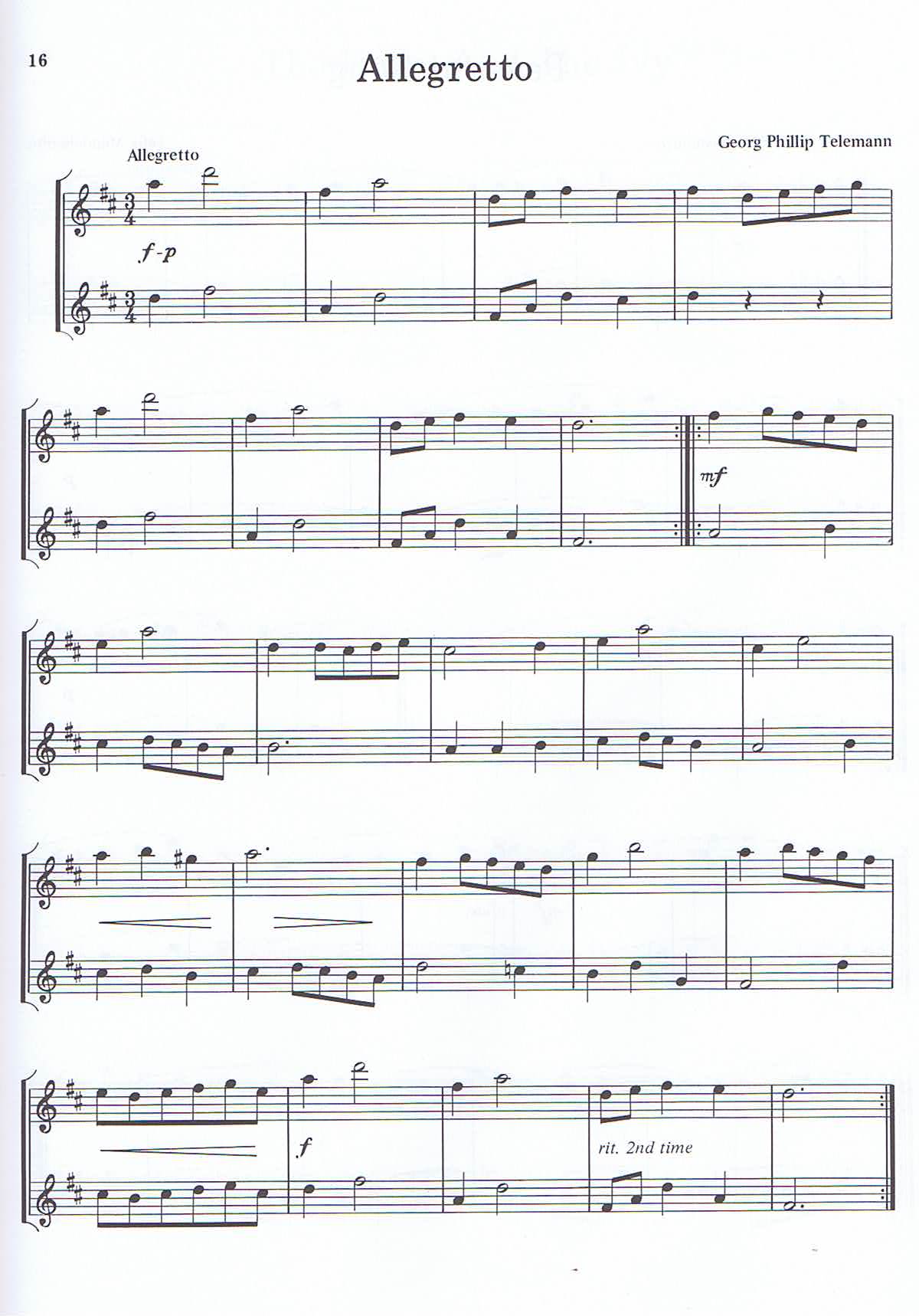 Duets for Festival and Fun - 3