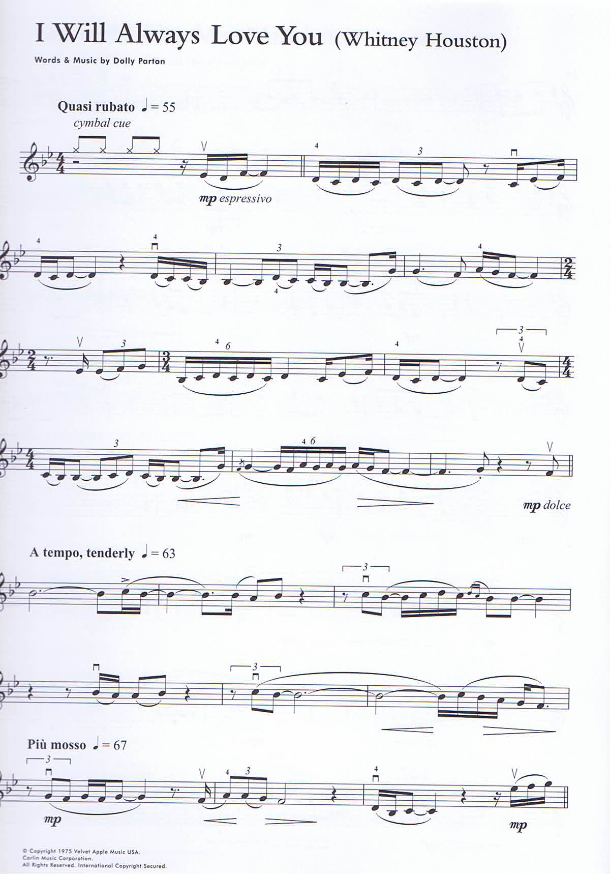 Film Songs, Playalong for Violin - 3