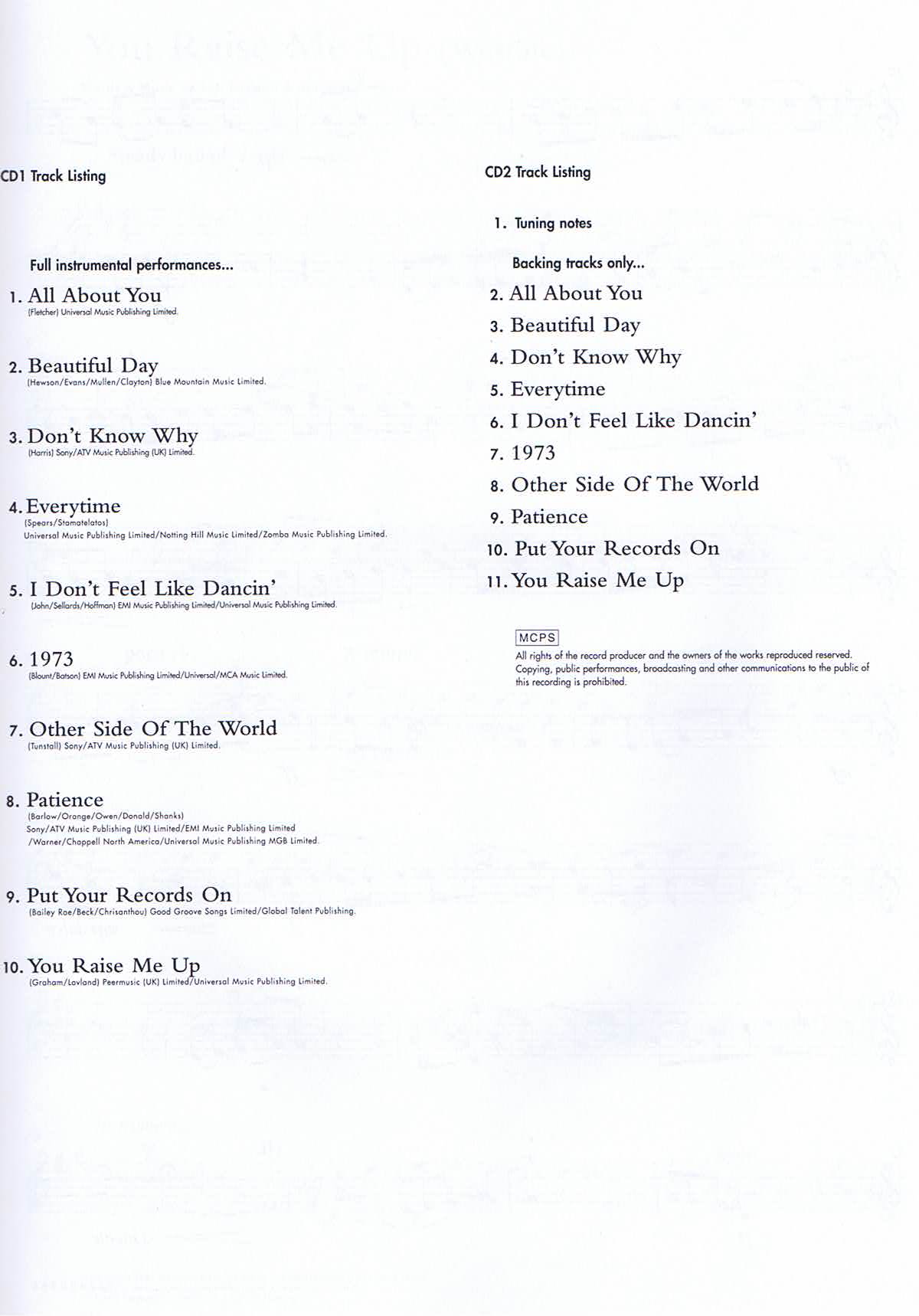 21st Century Hits, Playalong for Violin - 2