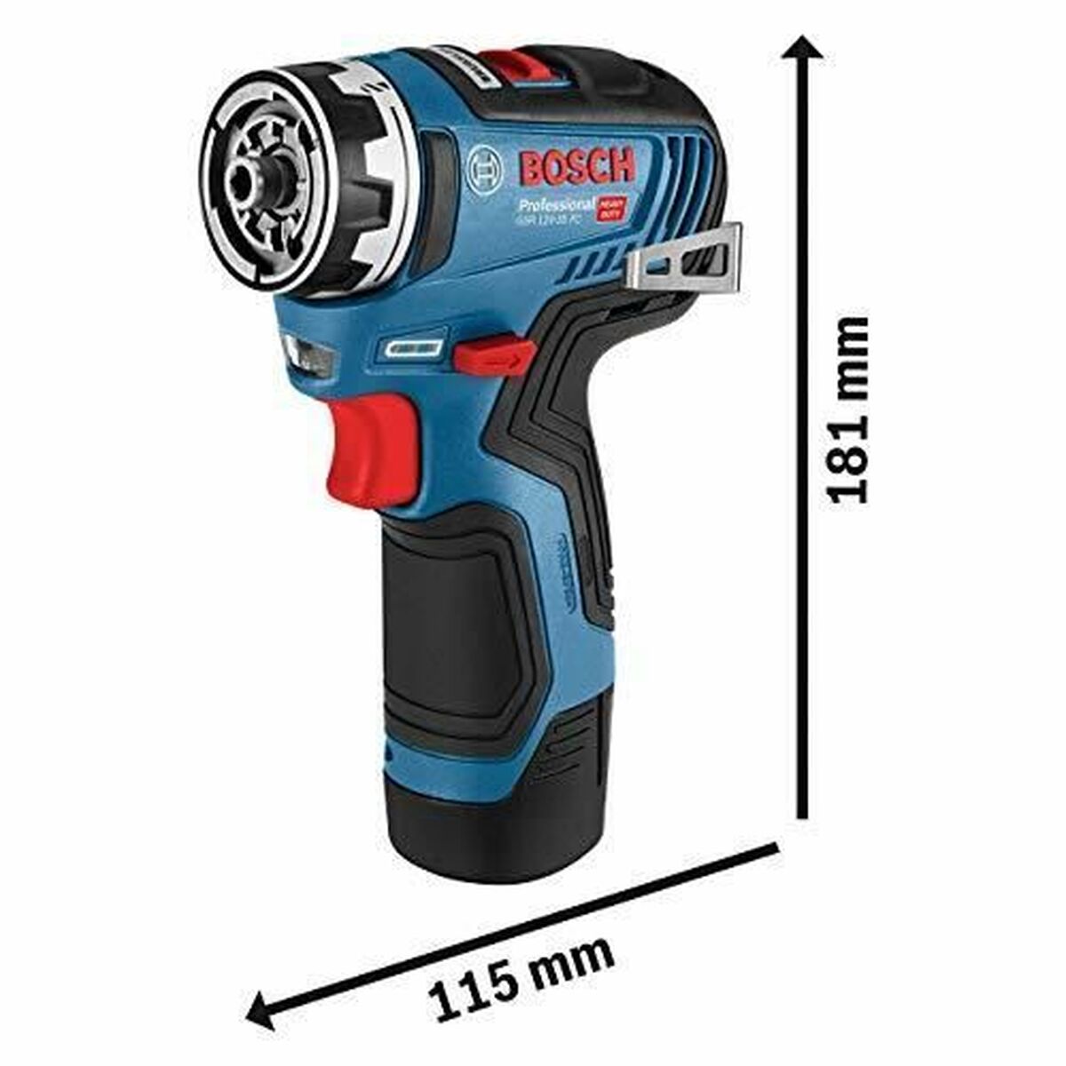 Förare borr BOSCH Professional GSR 12V-35 FC 12 V 35 Nm - 3