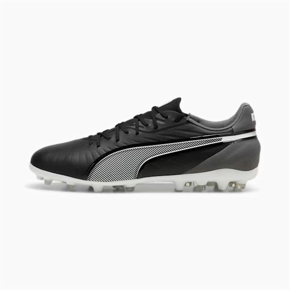 Fotbollsskor för vuxna Puma King Match Mg Svart