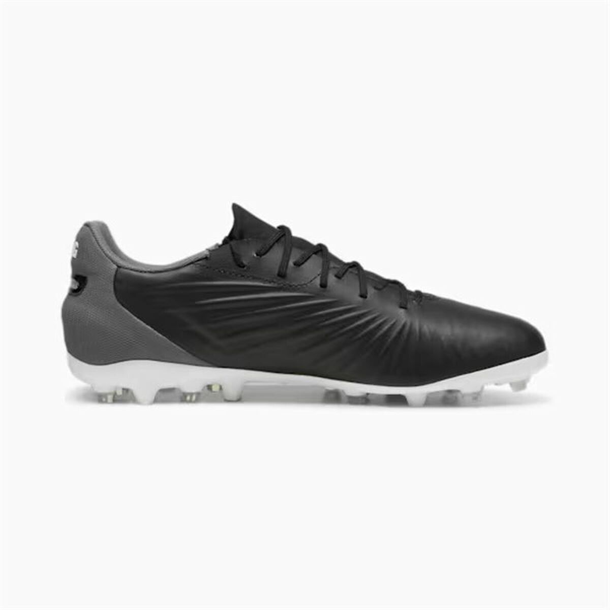 Fotbollsskor för vuxna Puma King Match Mg Svart - 2