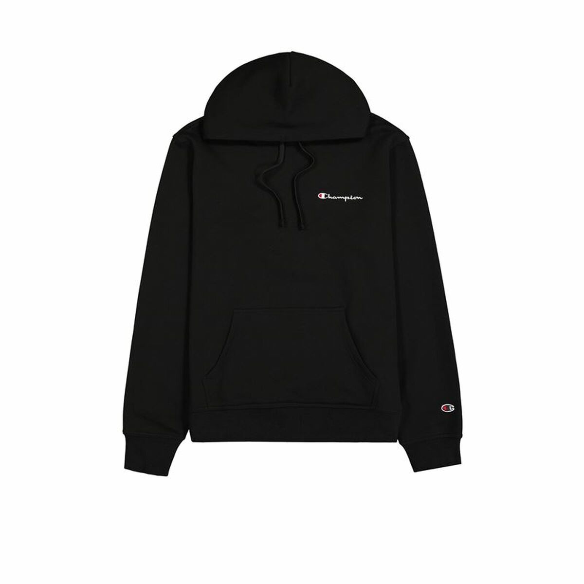 Tröja med huva Herr Champion Hooded Sweatshirt Svart L