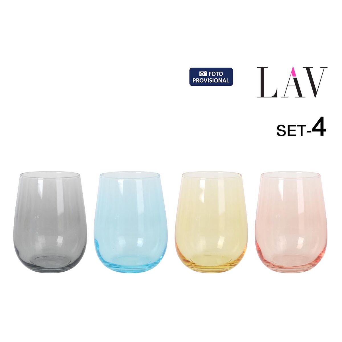 Glasset LAV GAIA 4 Delar (6 antal) - 3