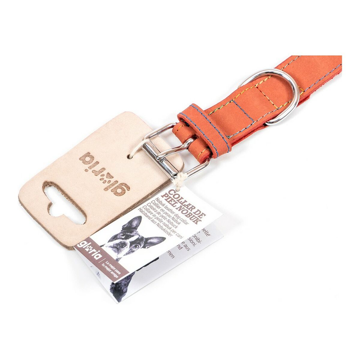 Hundhalsband Gloria Oasis Röd (35 x 1,2 cm) - 11