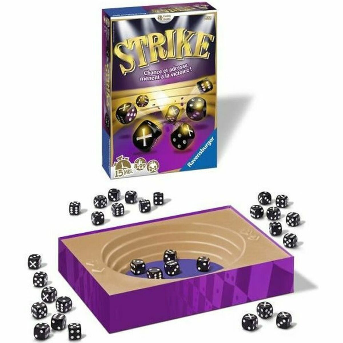 Sällskapsspel Ravensburger Strike Board Game (FR) (1 Delar)