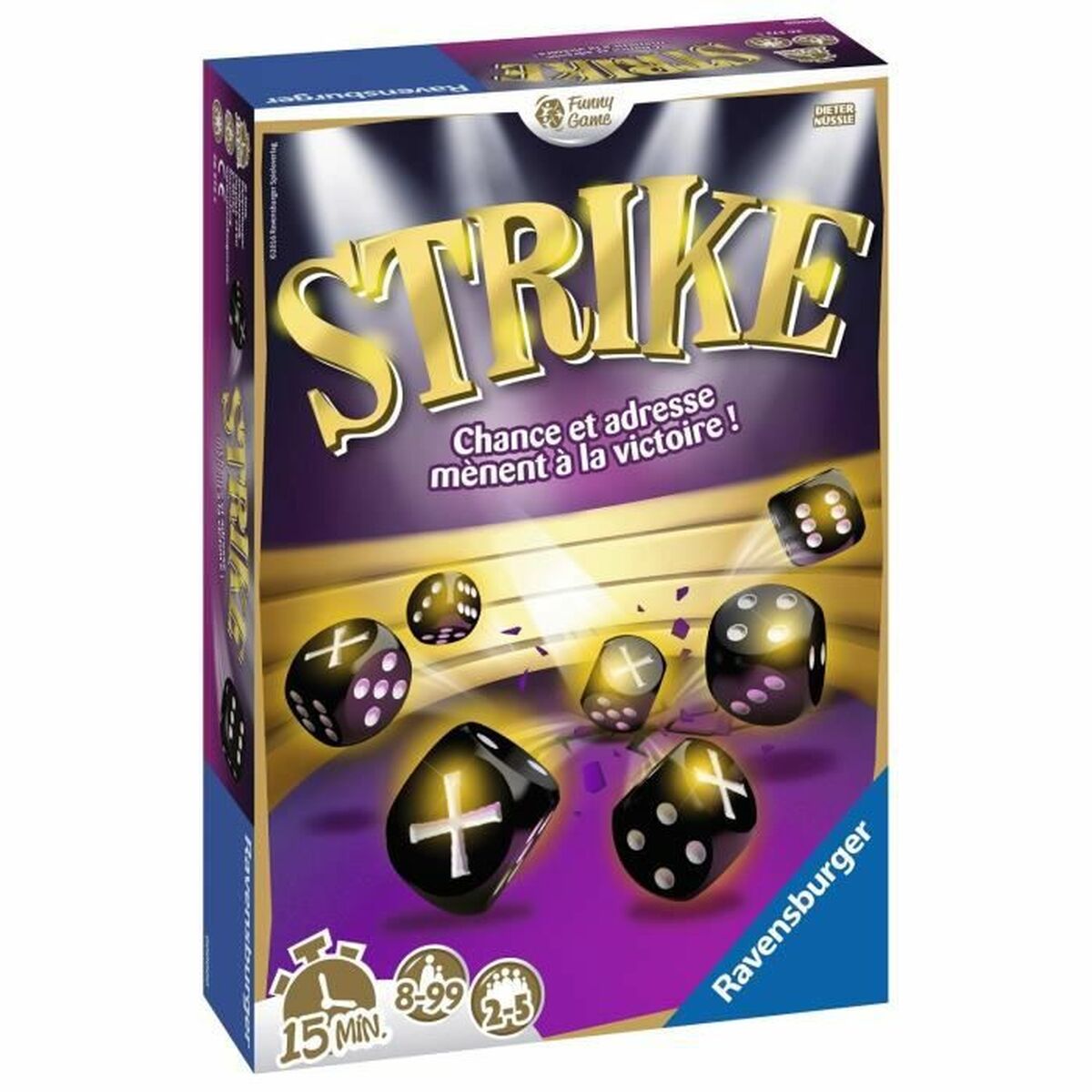 Sällskapsspel Ravensburger Strike Board Game (FR) (1 Delar) - 2