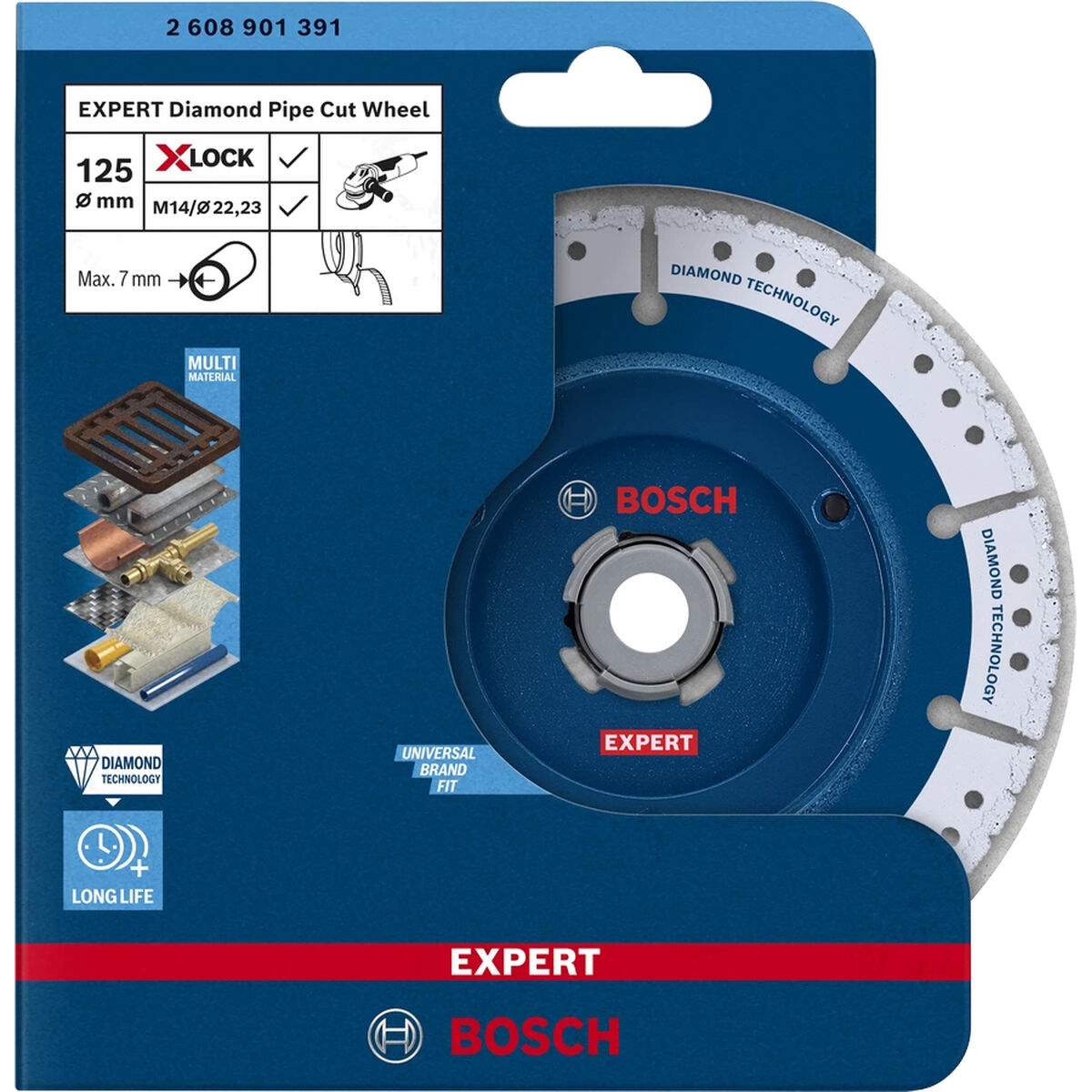Skärskiva BOSCH Expert Keramik Ø 125 mm - 5