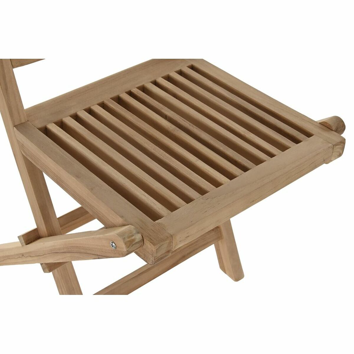 Kerti szék DKD Home Decor Brun 57 x 47 x 90 cm Teak (57 x 47 x 90 cm) - 2