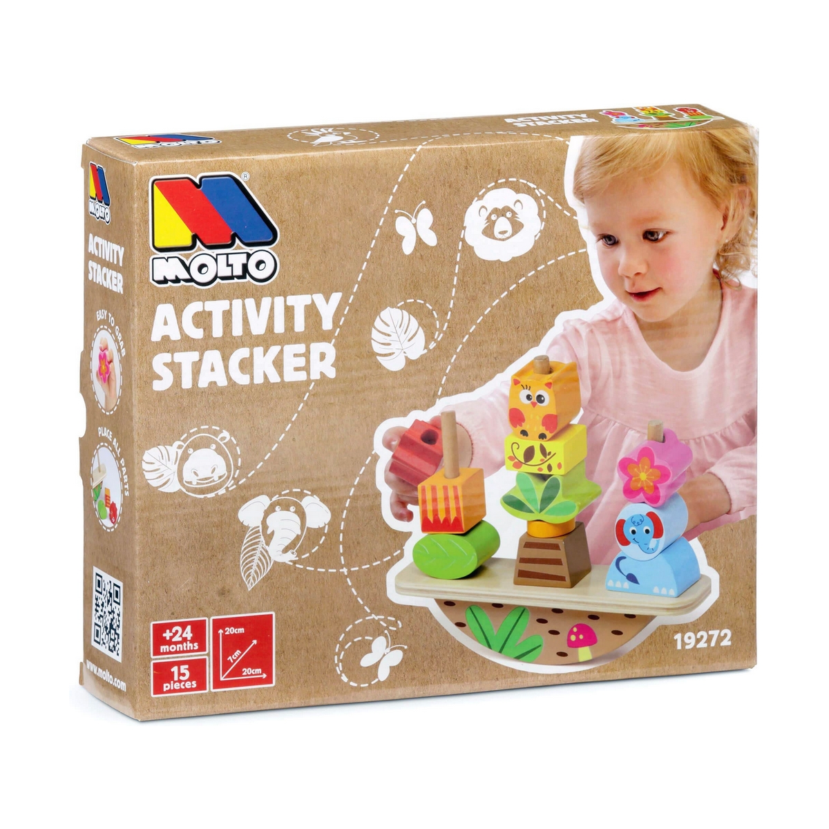 Bebisleksak Moltó Activity Stacker