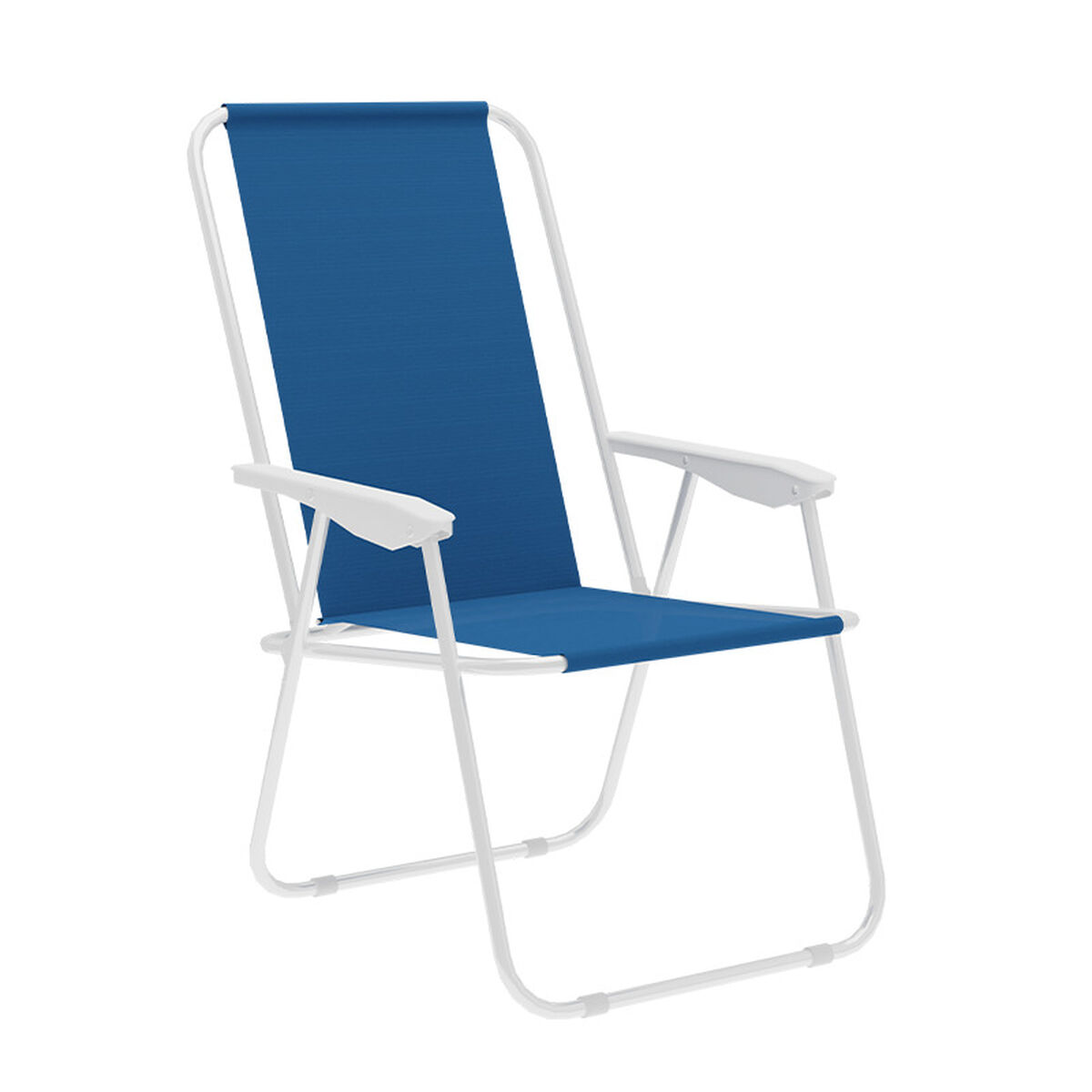 Marbueno Hopfällbar Stol Stål Blandad Strand och Pool 59X51X83 cm 10170 - 6