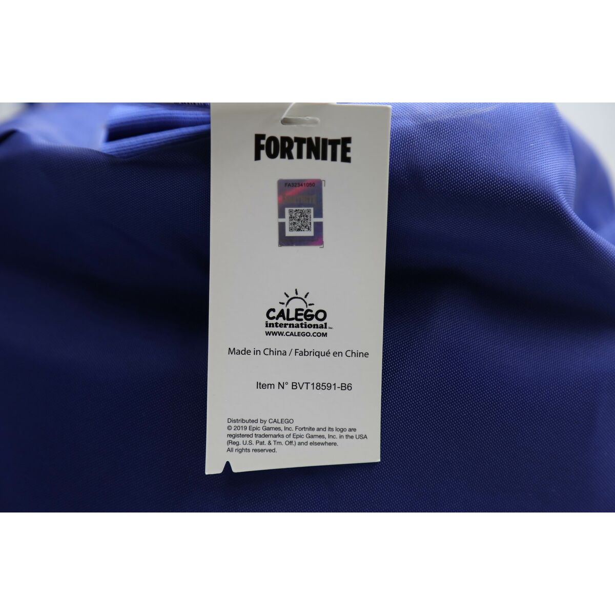 Sportväska Fortnite Blå 54 x 27 x 27 cm (6 antal) - 10