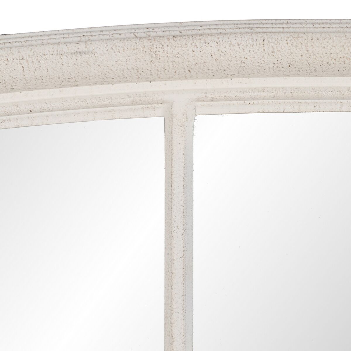 Väggspegel Vit Glas Paulowniaträ Vertikalt Fönster 80 x 3,5 x 120 cm - 3