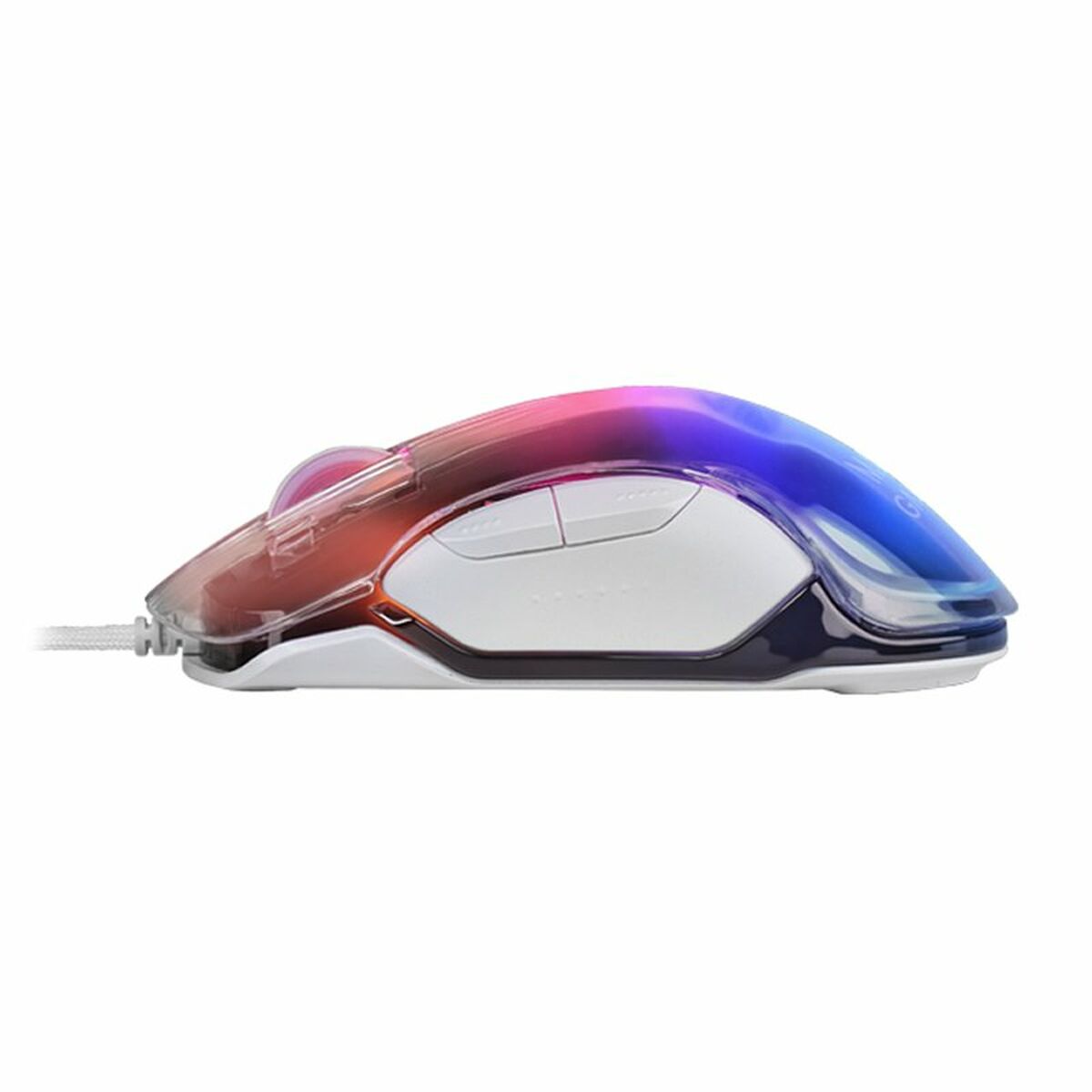 Mus Mars Gaming MMGLOWW 12800 dpi Vit 12800 dpi - 2