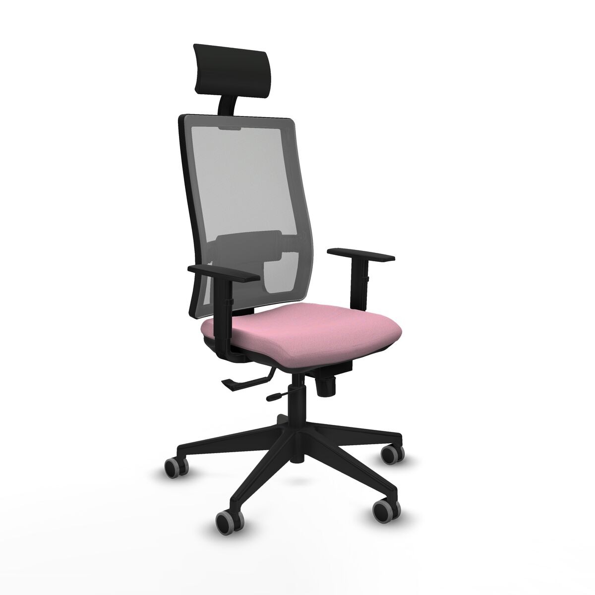 Kontorsstol med nackstöd Piqueras y Crespo 1D066G1 Rosa