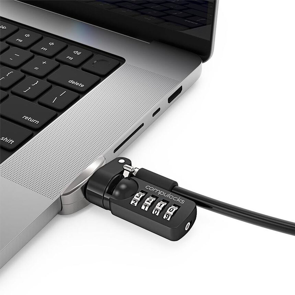 Säkerhetskabel Compulocks MBPR16LDG02CL - 3