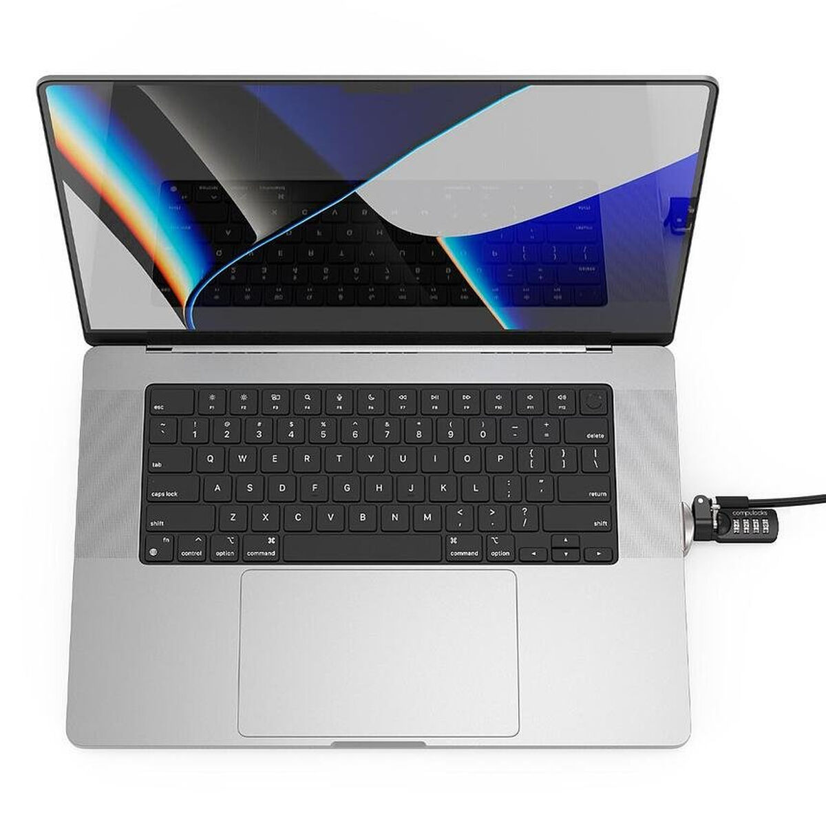 Säkerhetskabel Compulocks MBPR16LDG02CL - 5