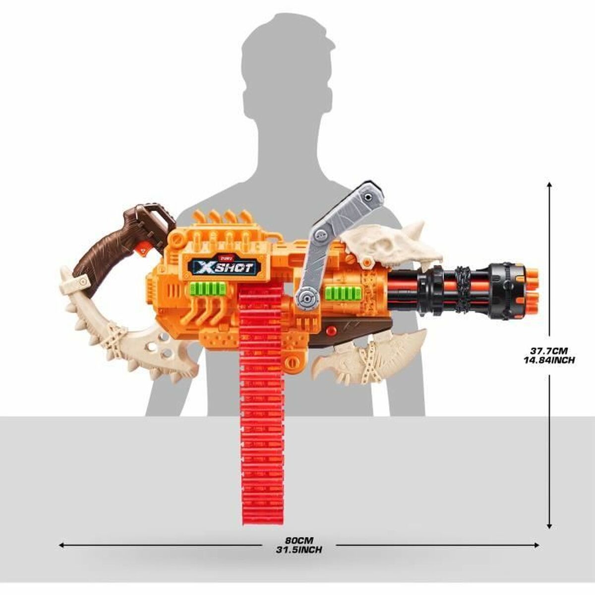 Pistol med Pilar Zuru XSHOT Insanity HorrorFire Dread Hammer - 2