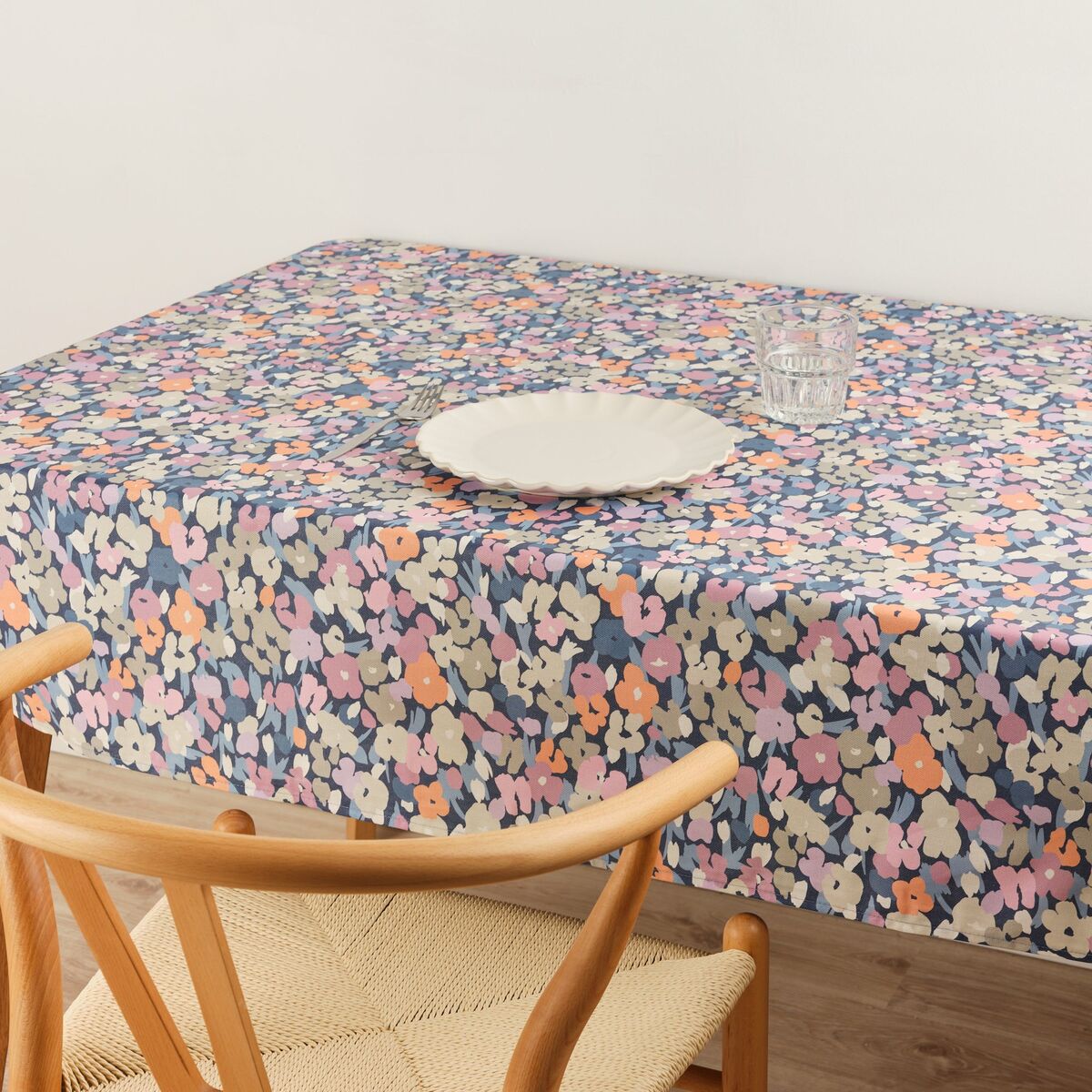 Fläckresistent bordsduk i harts Belum Gadea 2 Soft Multicolour 200 x 150 cm - 5
