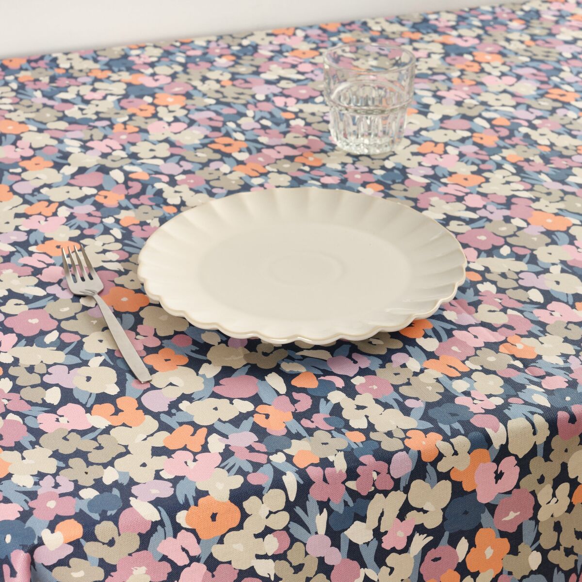 Fläckresistent bordsduk i harts Belum Gadea 2 Soft Multicolour 200 x 150 cm - 10