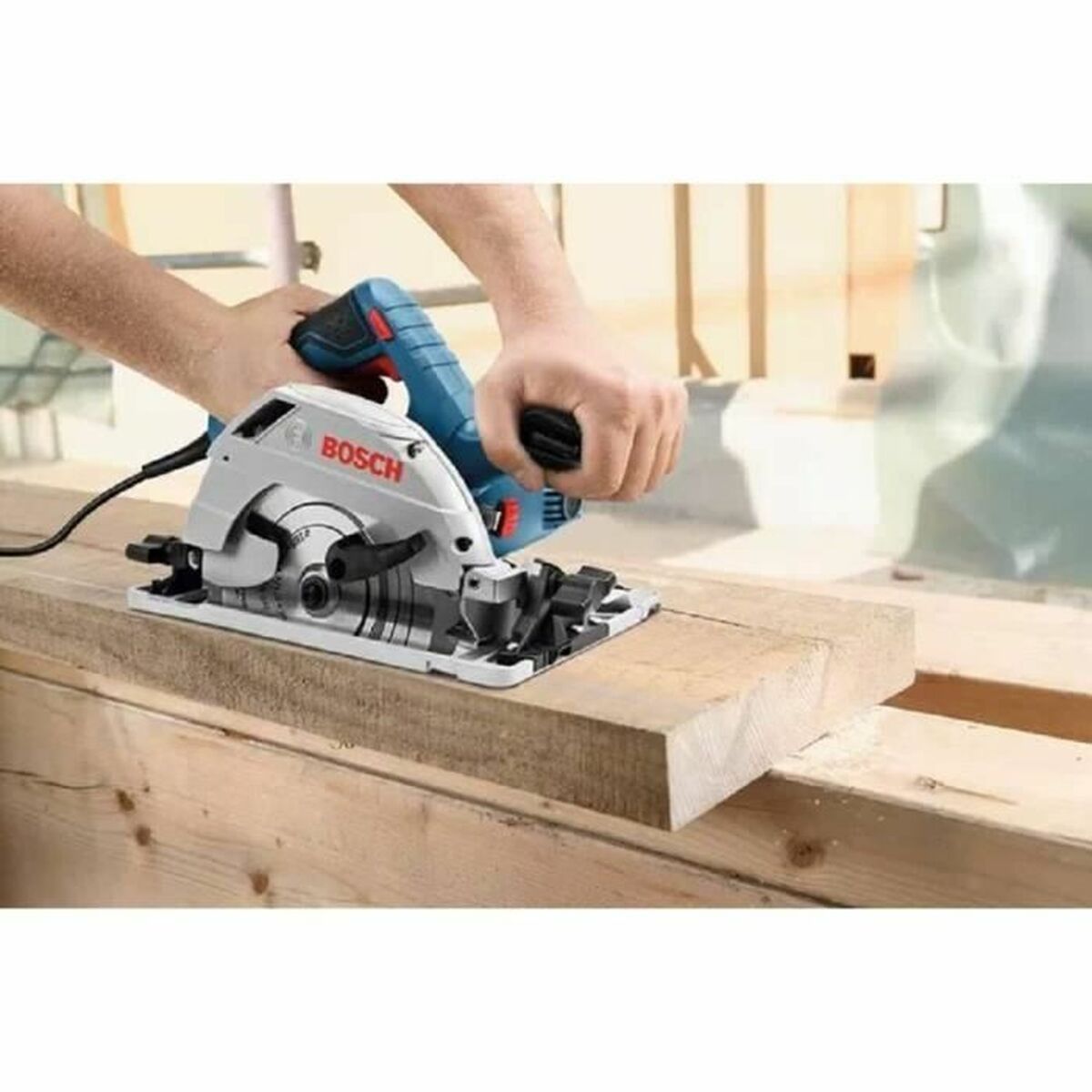Cirkelsåg BOSCH GKS 55+ GCE 1350 W 12 V 165 mm - 2